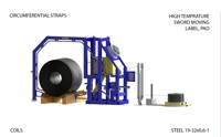 Steel Strapping For Hot Or Cold Steel Coils